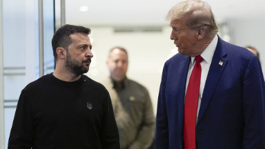 Трамп Зеленскийдің атысты тоқтату туралы идеясын қолдады