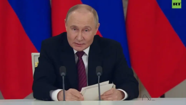 Путин Украинаға ешқандай шартсыз тікелей келіссөз жүргізуді ұсынды