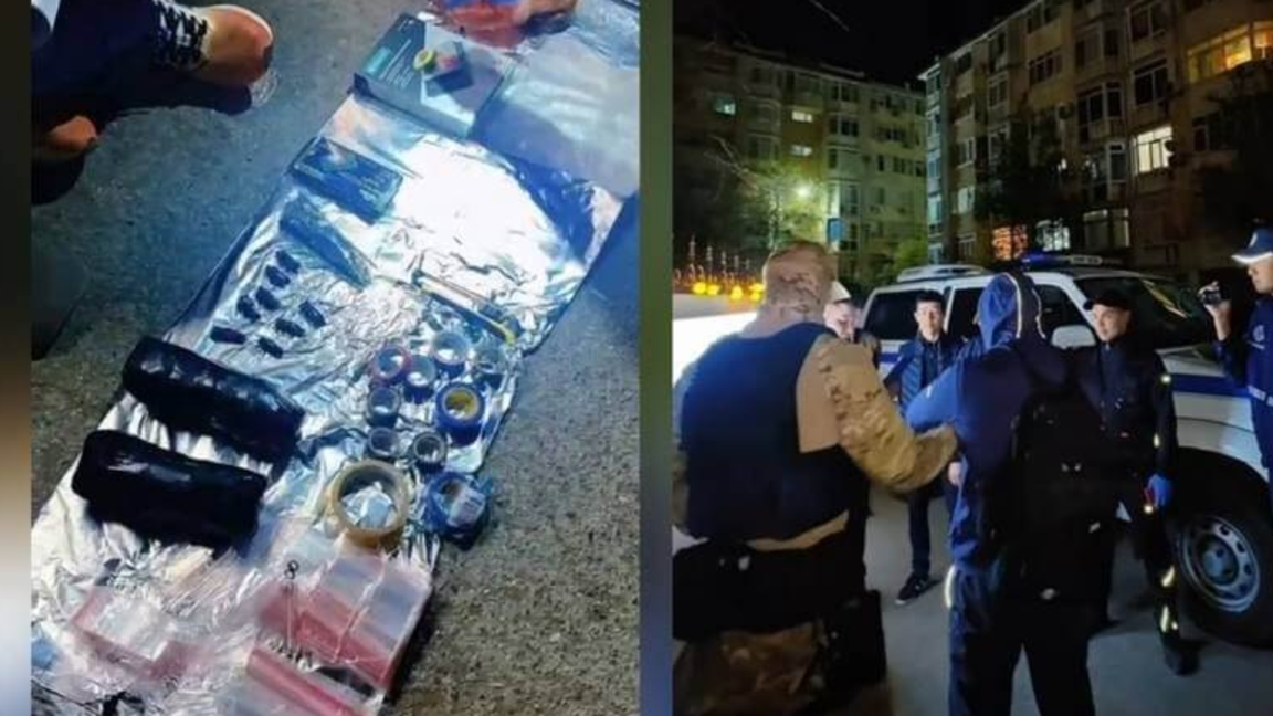 Atyraýda 1 keliden astam sıntetıkalyq esirtki taratpaq bolǵan turǵyn ustaldy