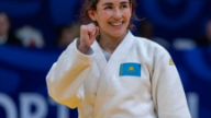 Әбиба Әбужақынова дзюдодан әлемдік рейтингте екінші орынға көтерілді