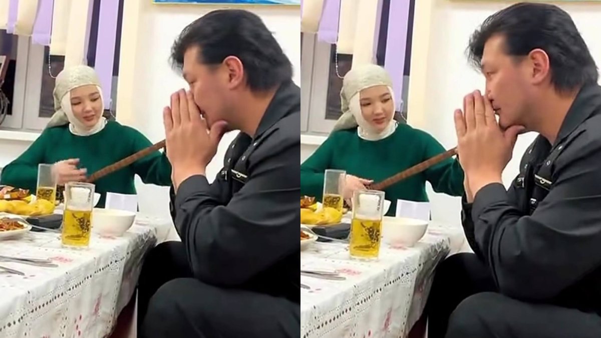 Yeni düet: Jiger Auyıpbayev ve 15 yaş küçük eşi yetenekleriyle herkesi şaşırttı (VİDEO)