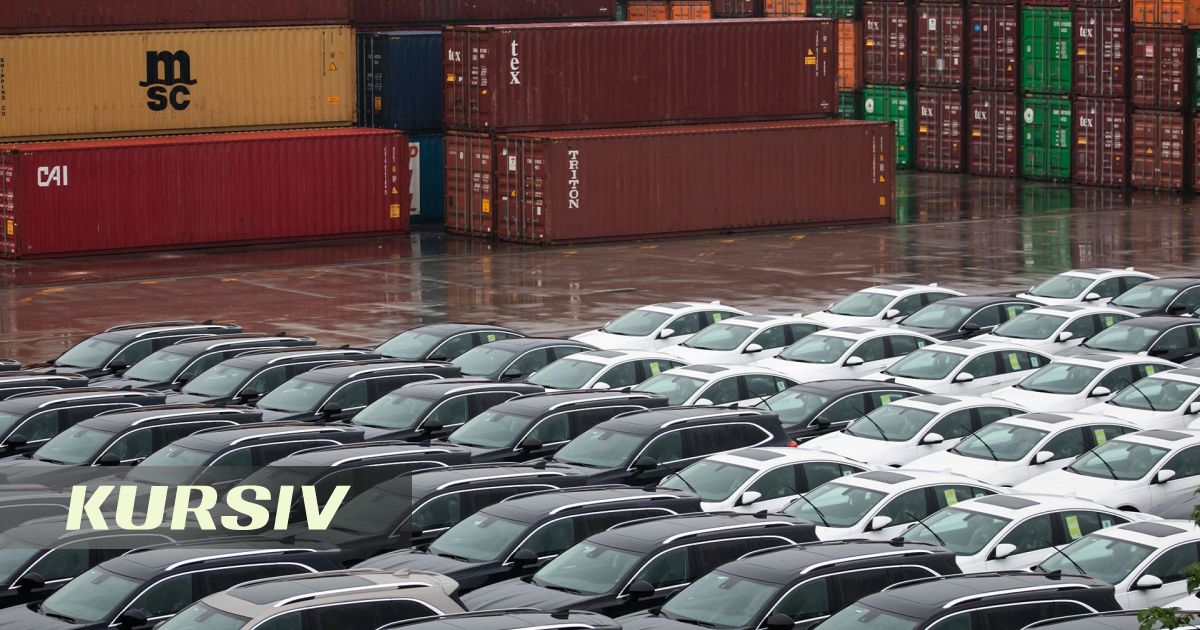 Қытайда автомобиль сату 23,4%-ға төмендеді, ал экспорт 82%-ға өсті
