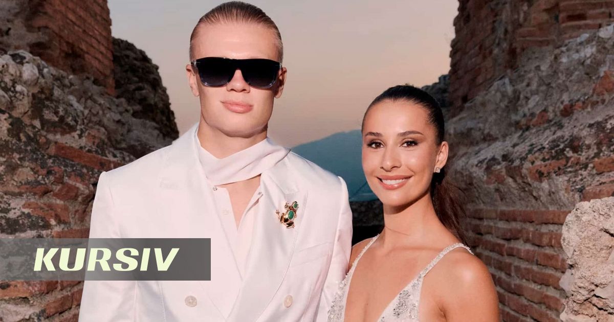 Erling Haaland Attends Dolce & Gabbana Alta Moda Show in Sicily