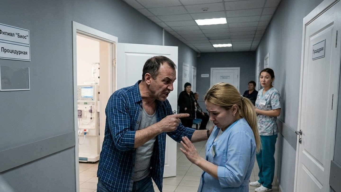 «Өлтіремін»: Қостанайда диализ науқасы медбикені қорқытты