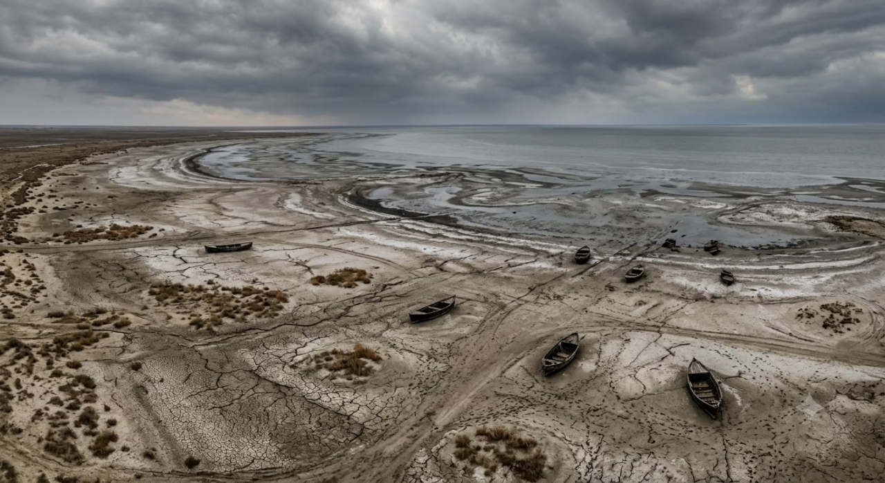Caspian Sea Disappearing Before Our Eyes: Scientists Warn of Rapid Shrinking