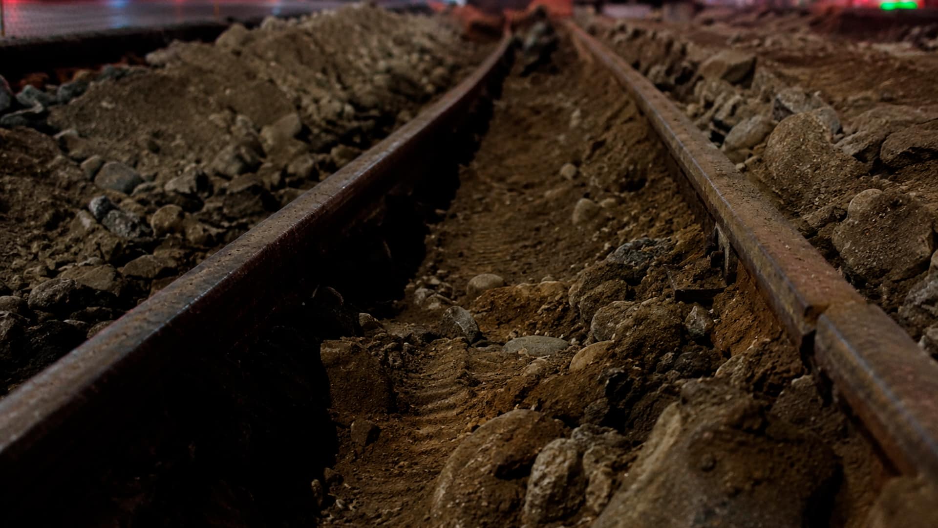 Old tram rails unearthed during LRT construction in Almaty