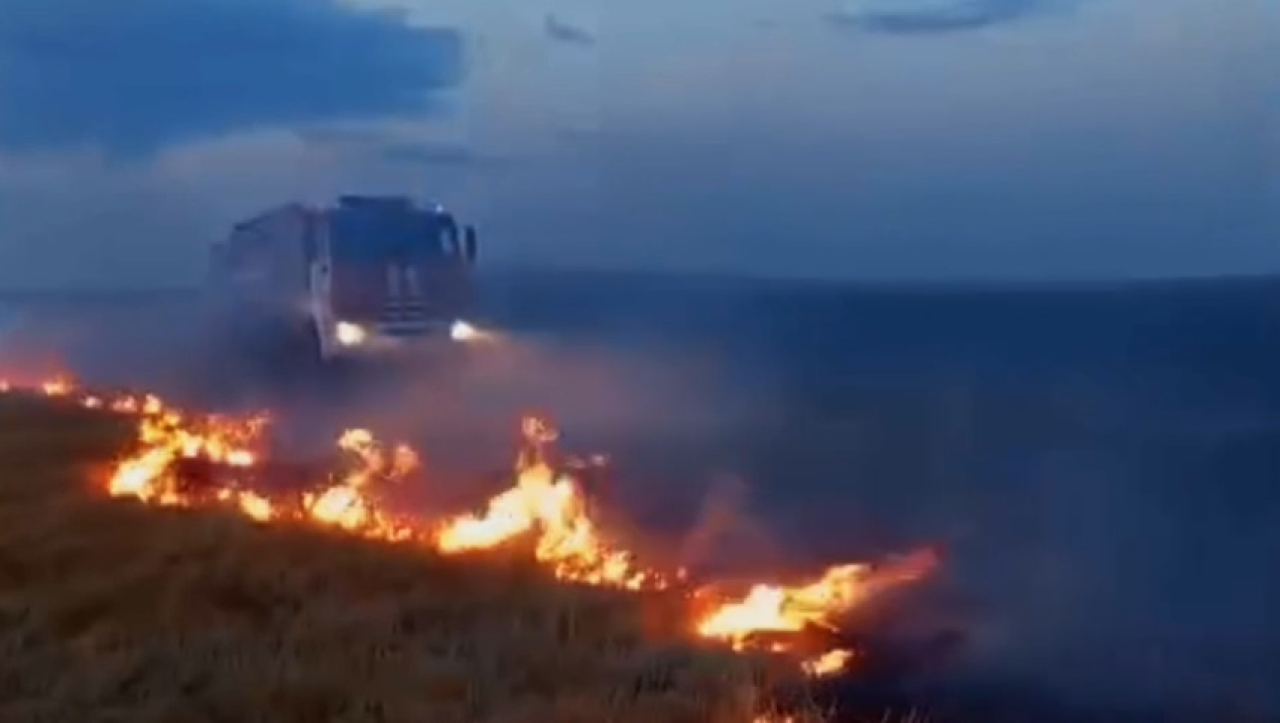 8 Steppe Fires Extinguished in Akmola Region