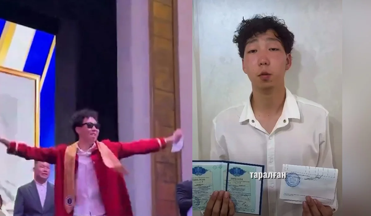 Almaty Student Apologizes After Tearing Diploma at Graduation Ceremony