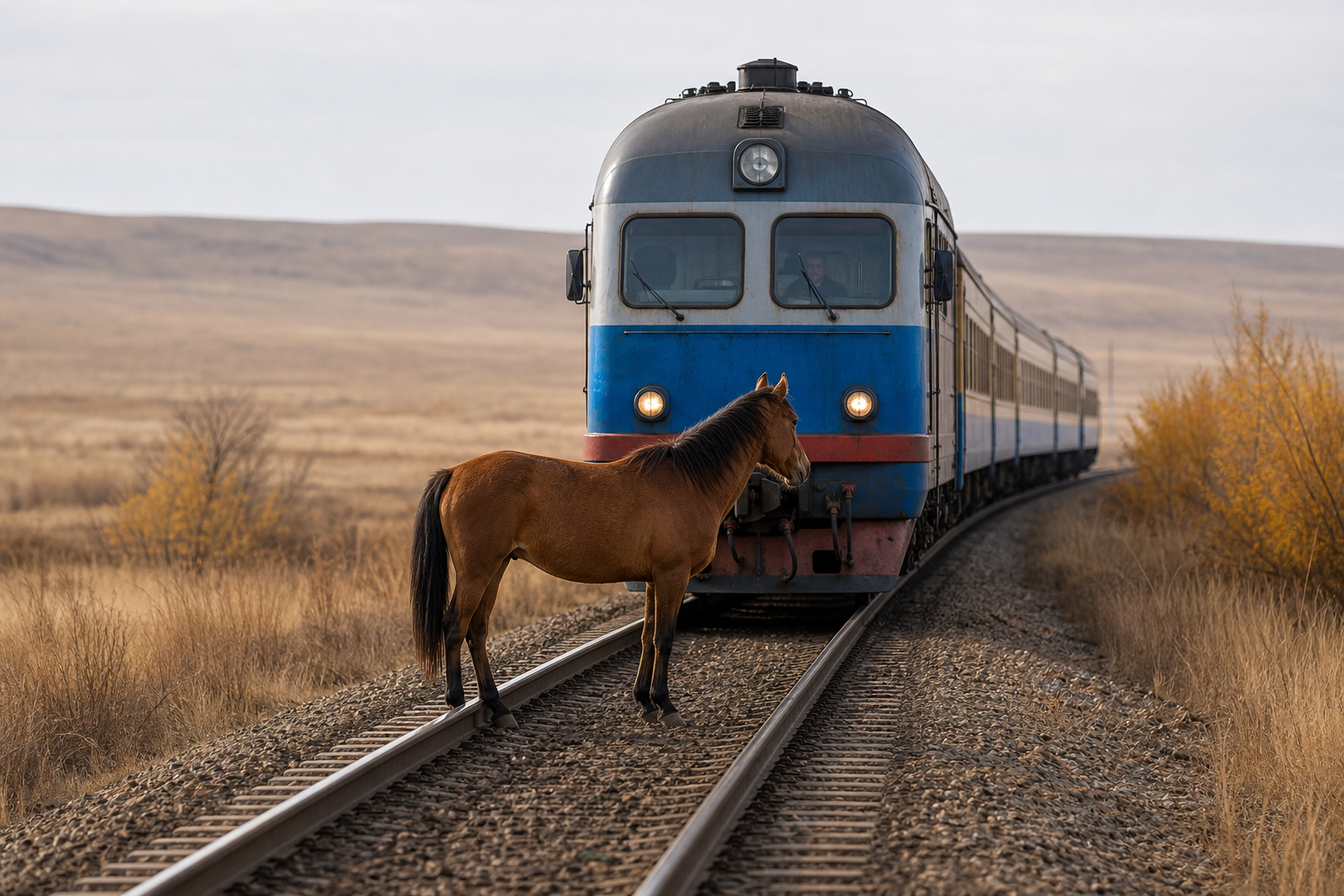 Gece vakti tren ile at çarpışması: Mahkeme demiryolu işletmesini haklı buldu