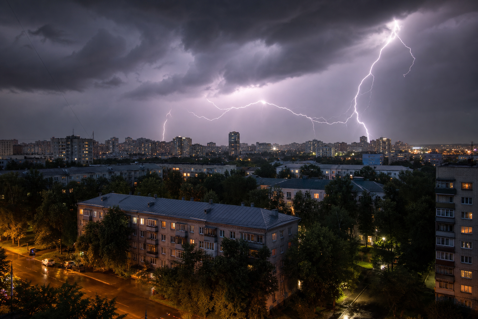 Six injured after severe thunderstorm in Pavlodar Region