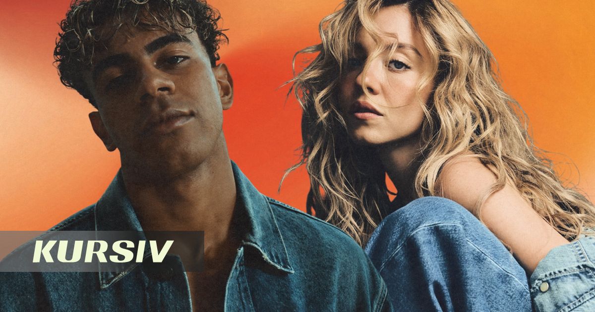 Lamine Yamal and Sydney Sweeney Front American Eagle Campaigns