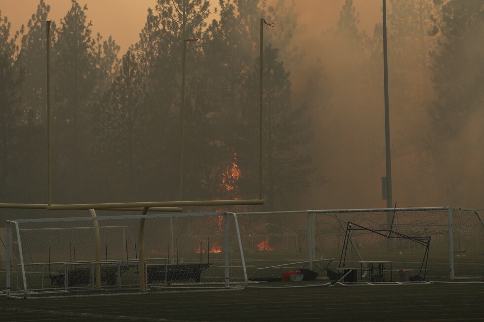 Spokane-area fires: 5,000 homes evacuated, 600 structures destroyed