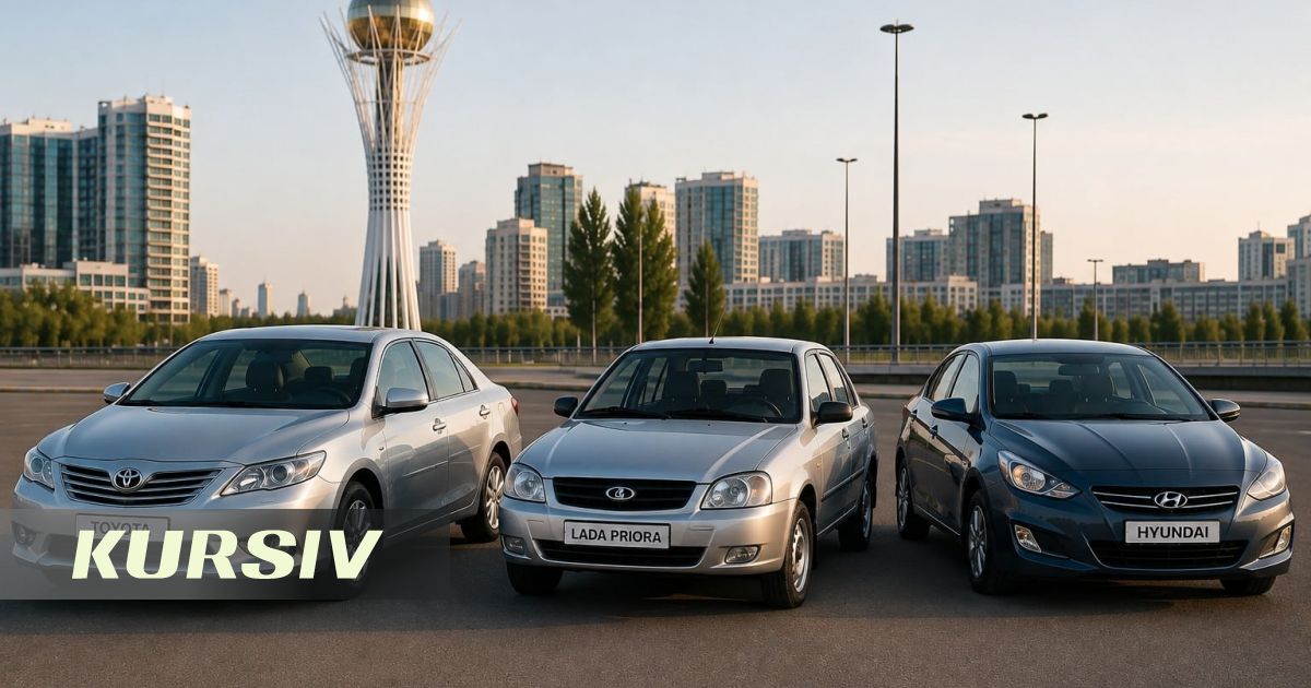 Kazakhstan's Most Popular Car Brands Revealed
