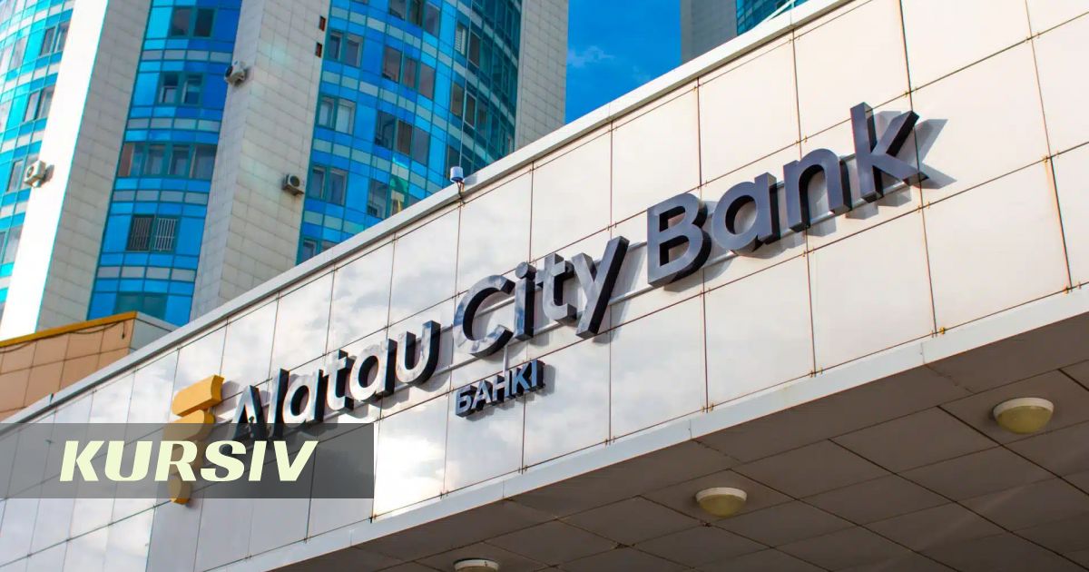 Alatau City Bank, kâr düşüşünü devlet yardımının iadesiyle açıkladı