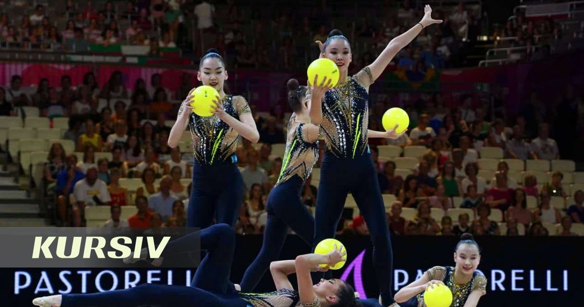 Kazakhstan finishes 11th in team standings at Rhythmic Gymnastics Worlds