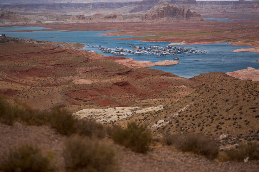 Lake Powell's Record Low Water Level Threatens Power and Water Supply