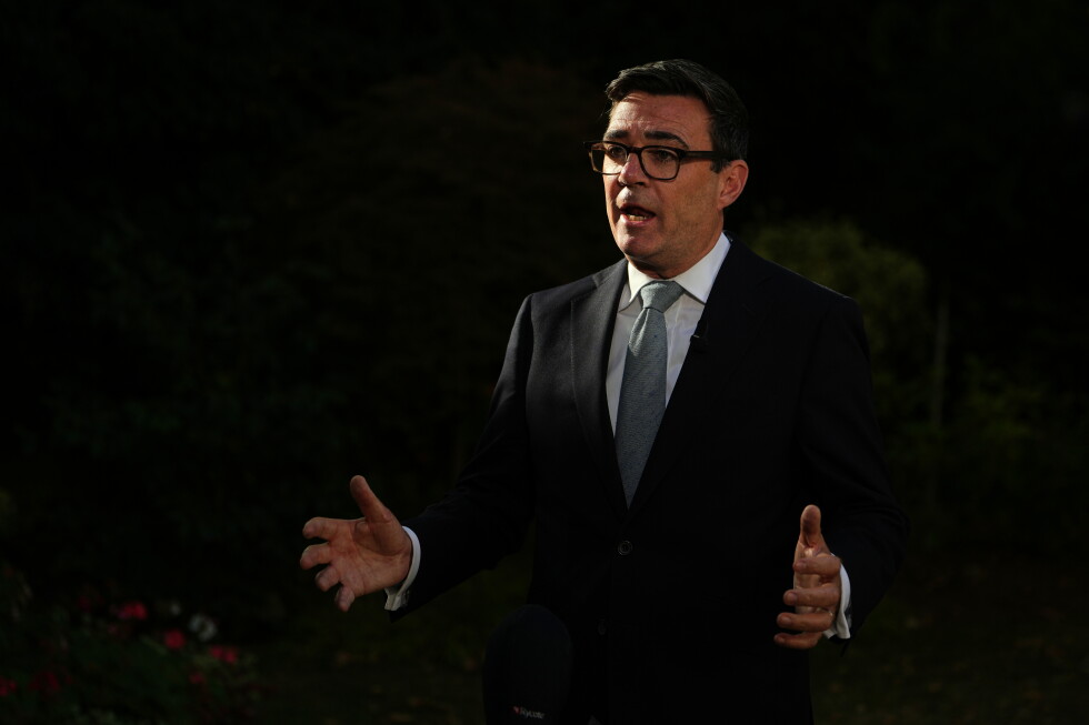 UK PM Andy Burnham exchanged messages with Trump official impostor