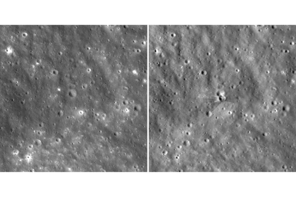 Ay'da SpaceX Roketinin Açtığı Kraterin En Net Görüntüleri