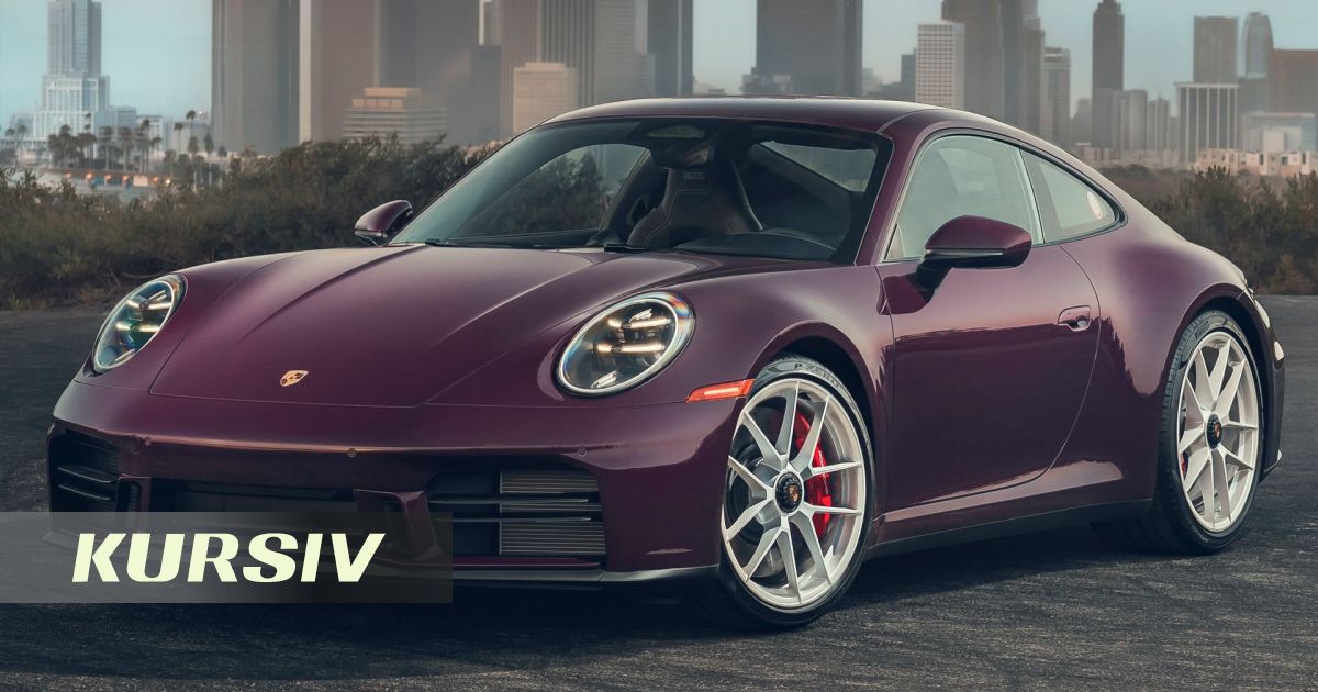 Porsche 911 Carrera S-ке механикалық беріліс қорабын қайтарды, бірақ тек АҚШ үшін