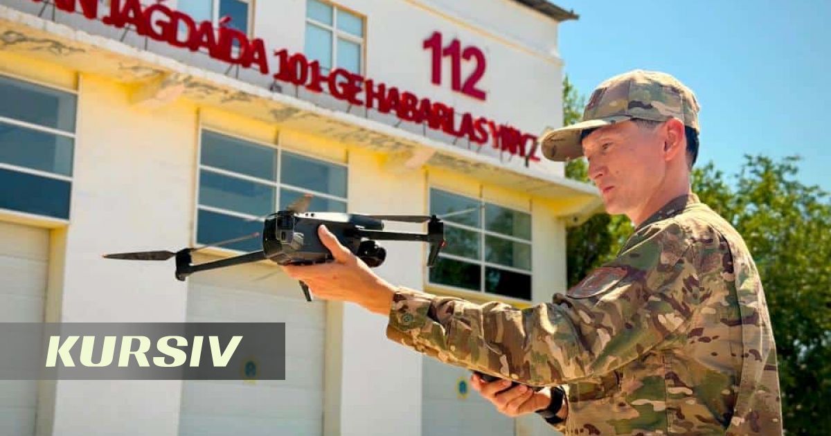 Жасанды интеллектісі бар дрондар ТЖМ-ге 63 адамды құтқаруға көмектесті