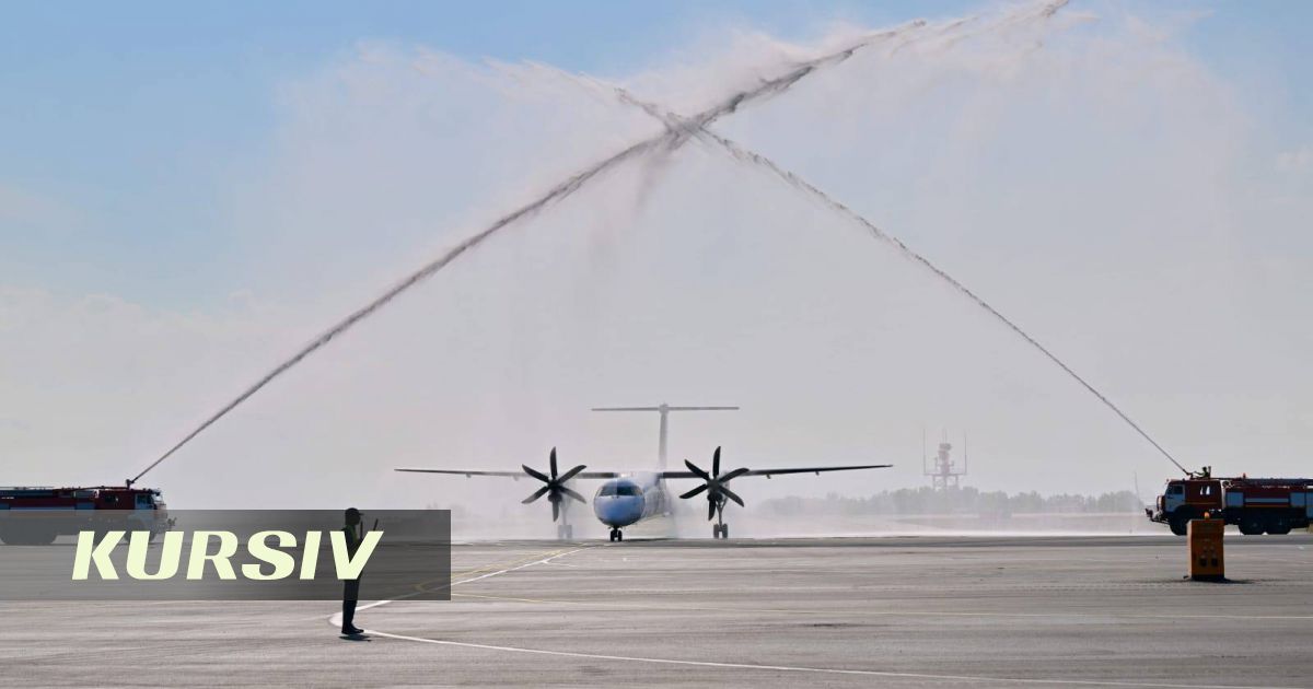 Pavlodar Havalimanı yeniden hizmete açıldı