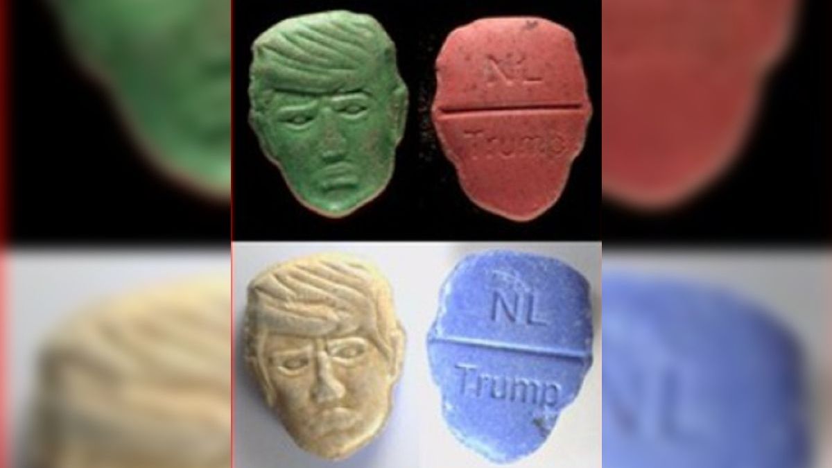 Dutch Warn of Deadly Ecstasy Pills Featuring Trump's Image