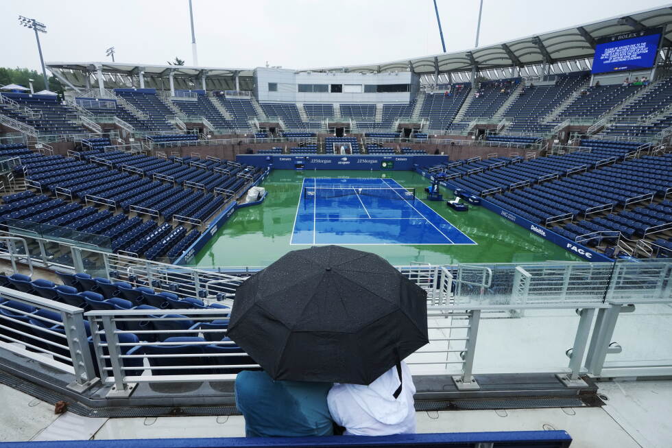US Open: Rain Disrupts Schedule, Only Key Matches Played