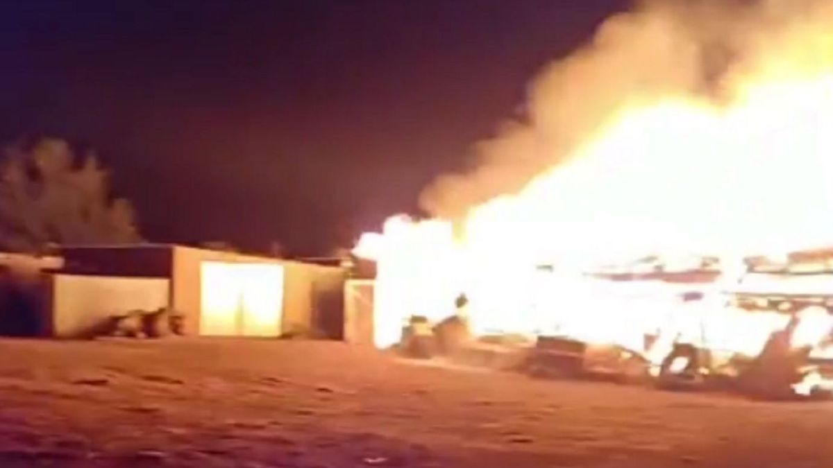 Учаскелік инспектор отбасын өрттен аман алып қалды