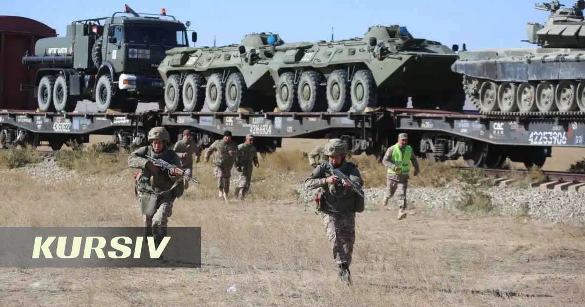 Қазақстанның үш өңірінде әскери техника пайда болады: ОДКБ оқу-жаттығуларының мәліметтері