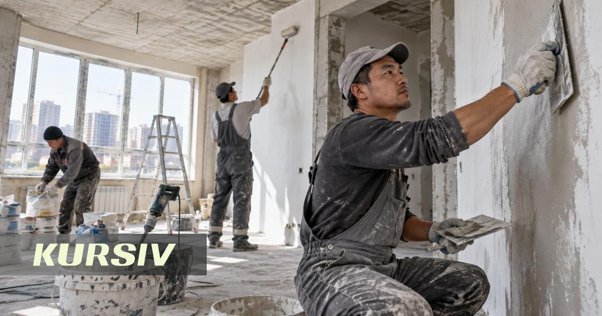 Kazakhstan May Reclassify Construction Entrepreneurs as Self-Employed: Will Housing Get Cheaper?