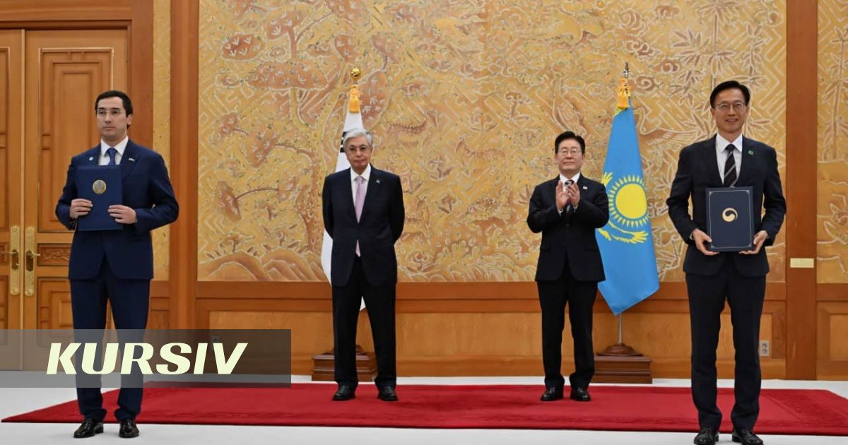 Kazakhstan and South Korea Sign 12 Agreements in Seoul