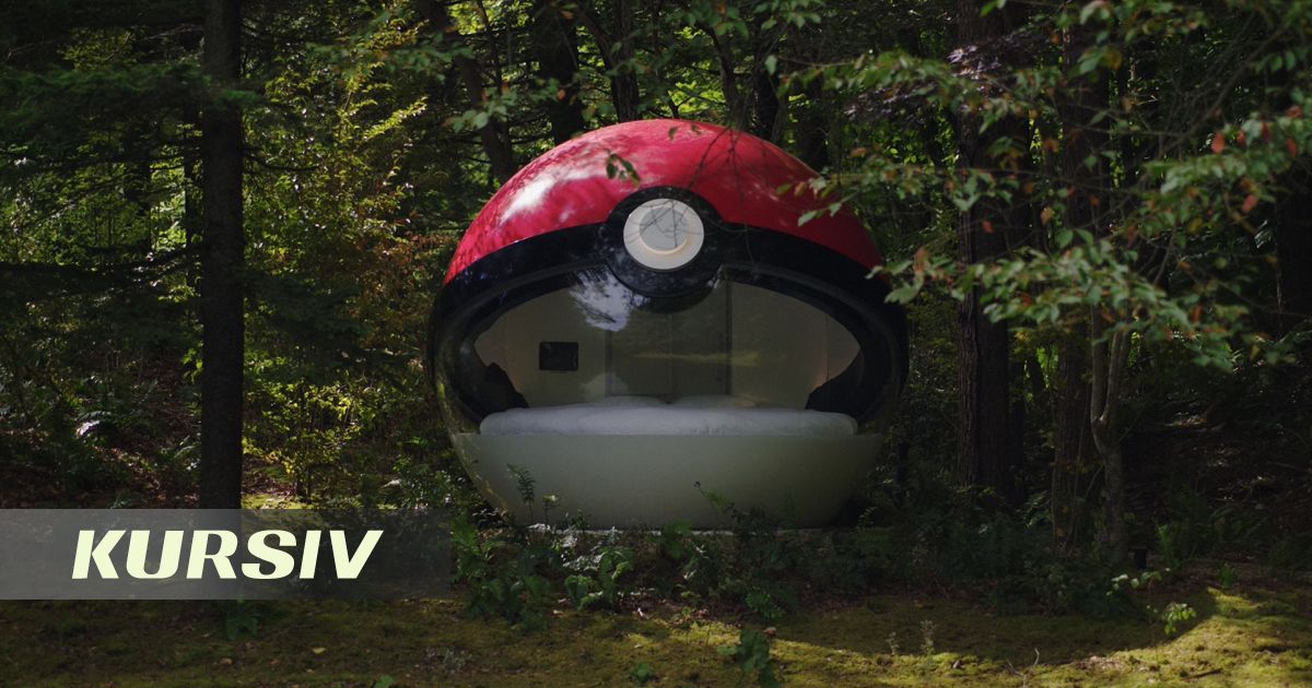Japan builds Poké Ball-shaped hotel room by a lake in Hokkaido