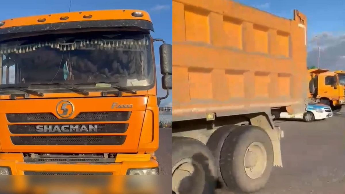 Police in Akmola Region Stop Two Trucks with Identical License Plates
