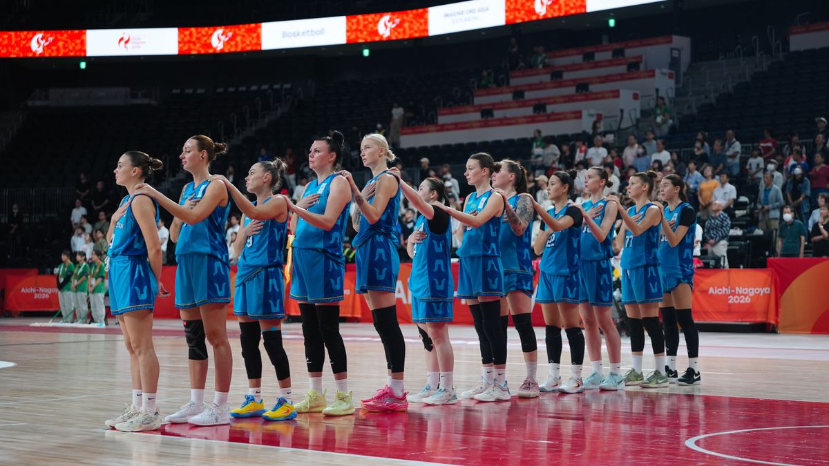 哈萨克斯坦女篮在2026年亚运会上惨败日本