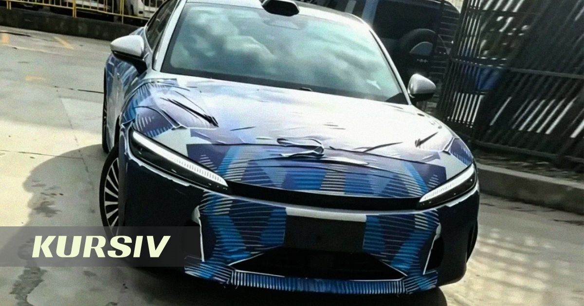 New BYD Han with roof-mounted lidar spotted testing in China
