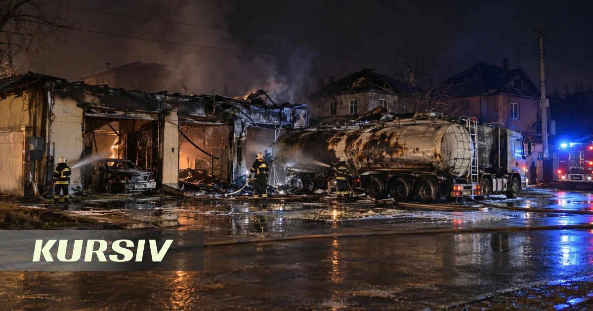 Семейде газовоз жарылып, полицей реанимацияда жатыр