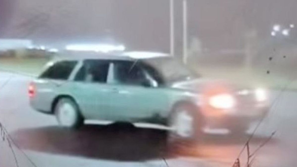 Kokşetau'da Mercedes sürücüsüne drift cezası