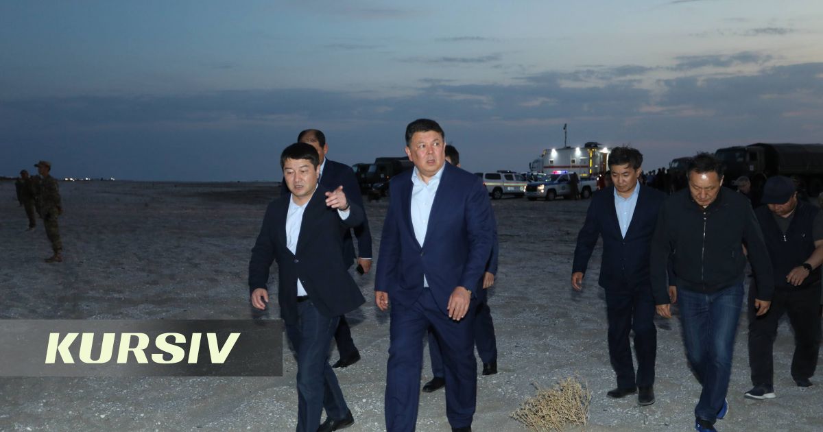 Bozumbayev Orders Round-the-Clock Search for Missing Servicemen in Caspian