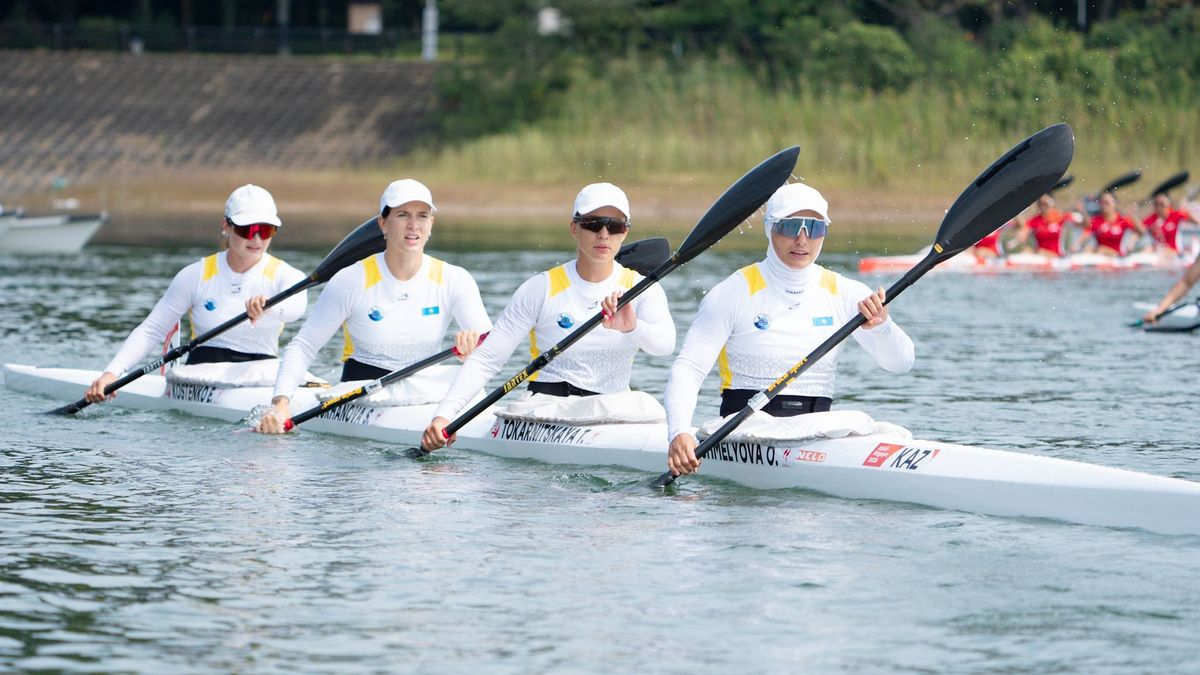Kazakhstan women's kayak four takes bronze at 2026 Asian Games in Japan