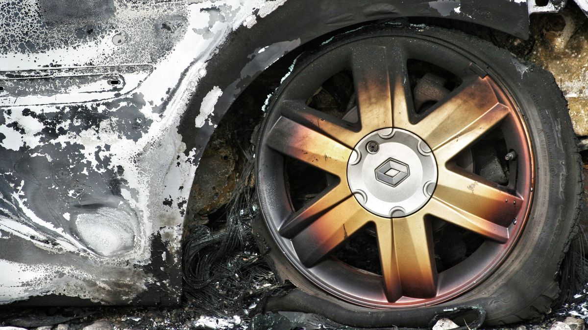 Baikonur man burns family Chevrolet over grudge against wife