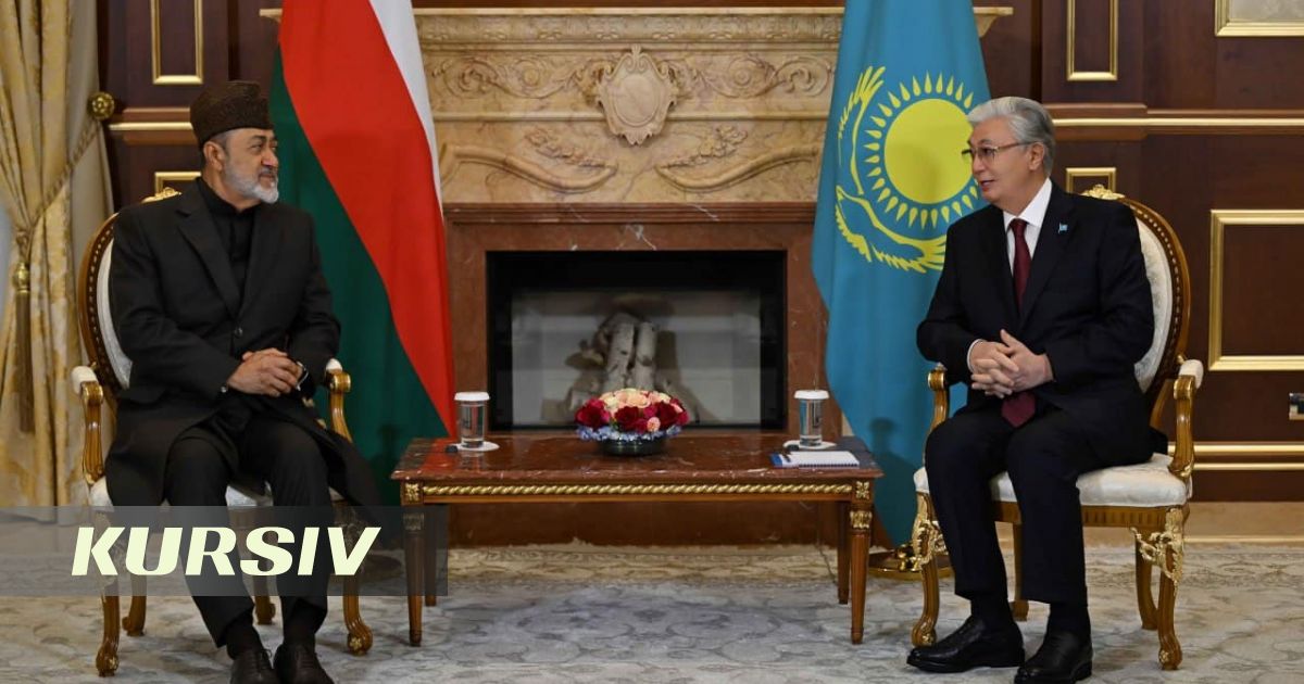 Tokayev: Kazakhstan-Oman partnership has significant potential