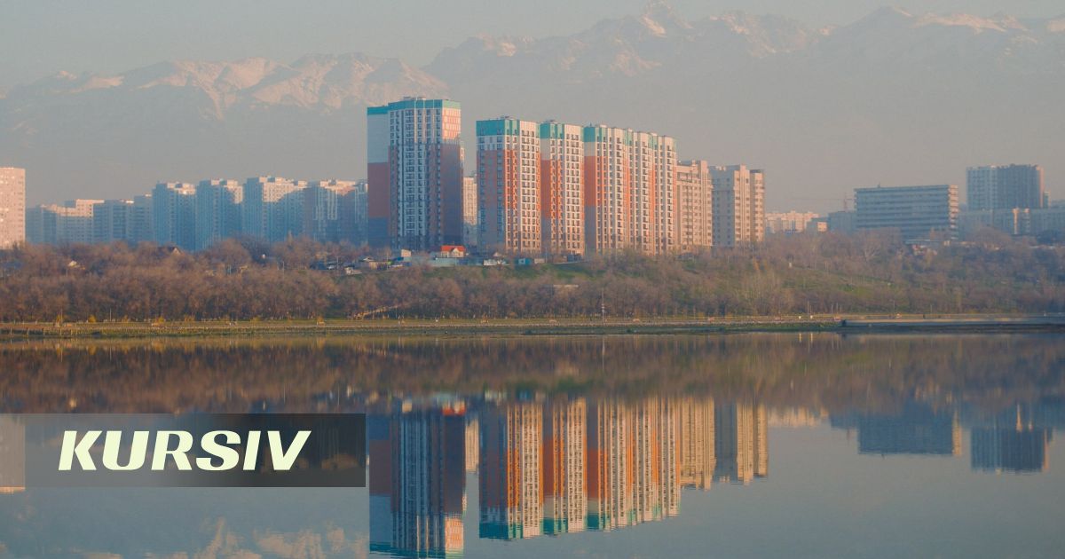 Almaty residents debate high-rise development near Sayran lake
