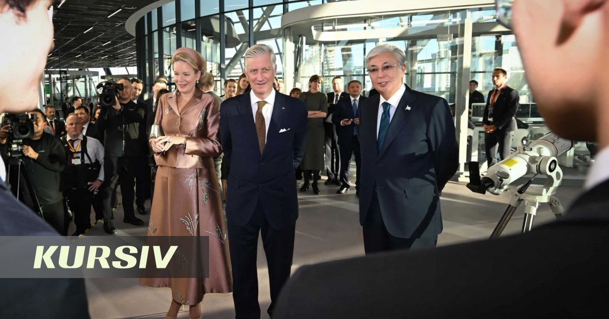 Tokayev and Belgian King Visit Kazakh-Belgian AI Lab at Alem.ai