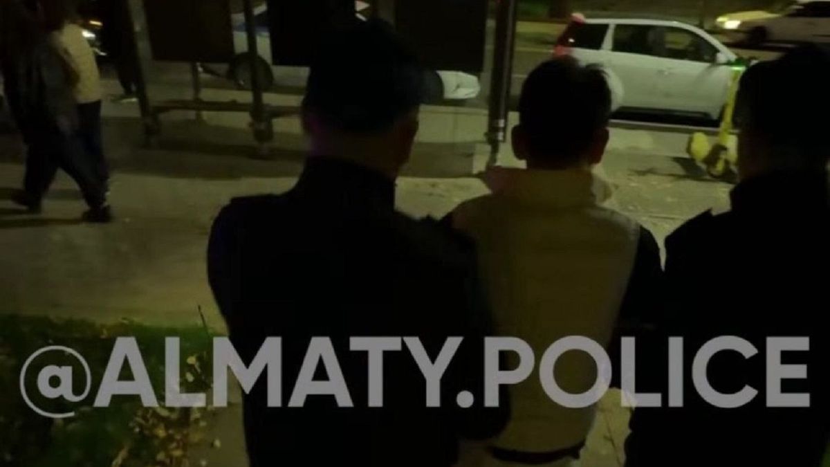 Almaty police find over 35 children out at night without parents