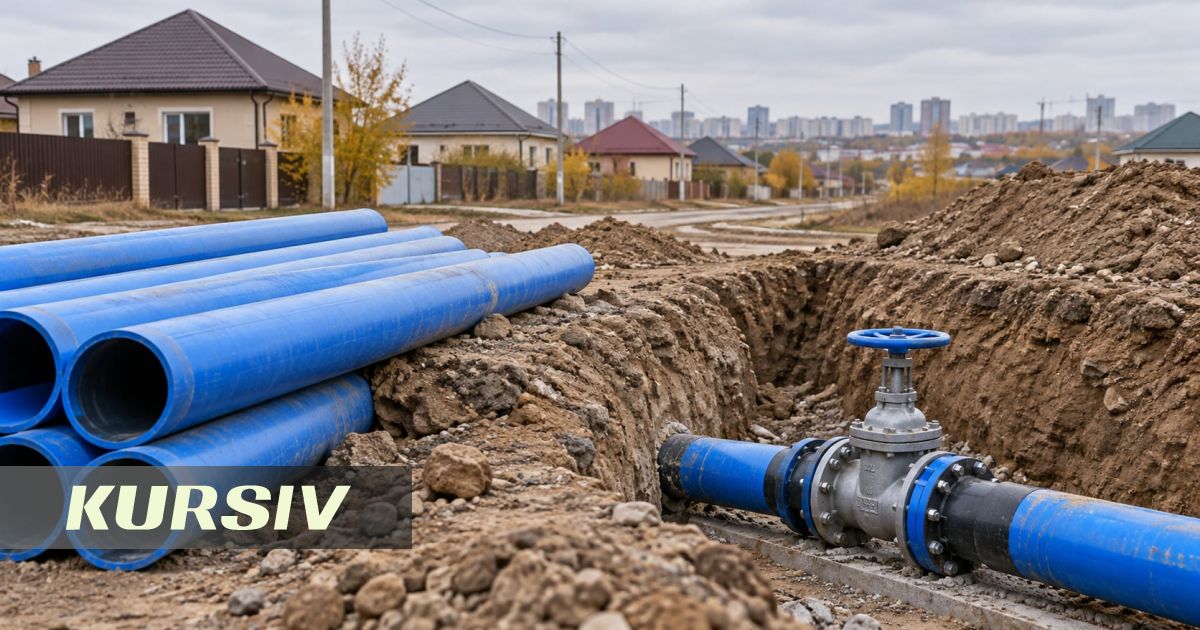 Aktobe Short of 796 Million Tenge to Launch Water Supply in Rauan-2