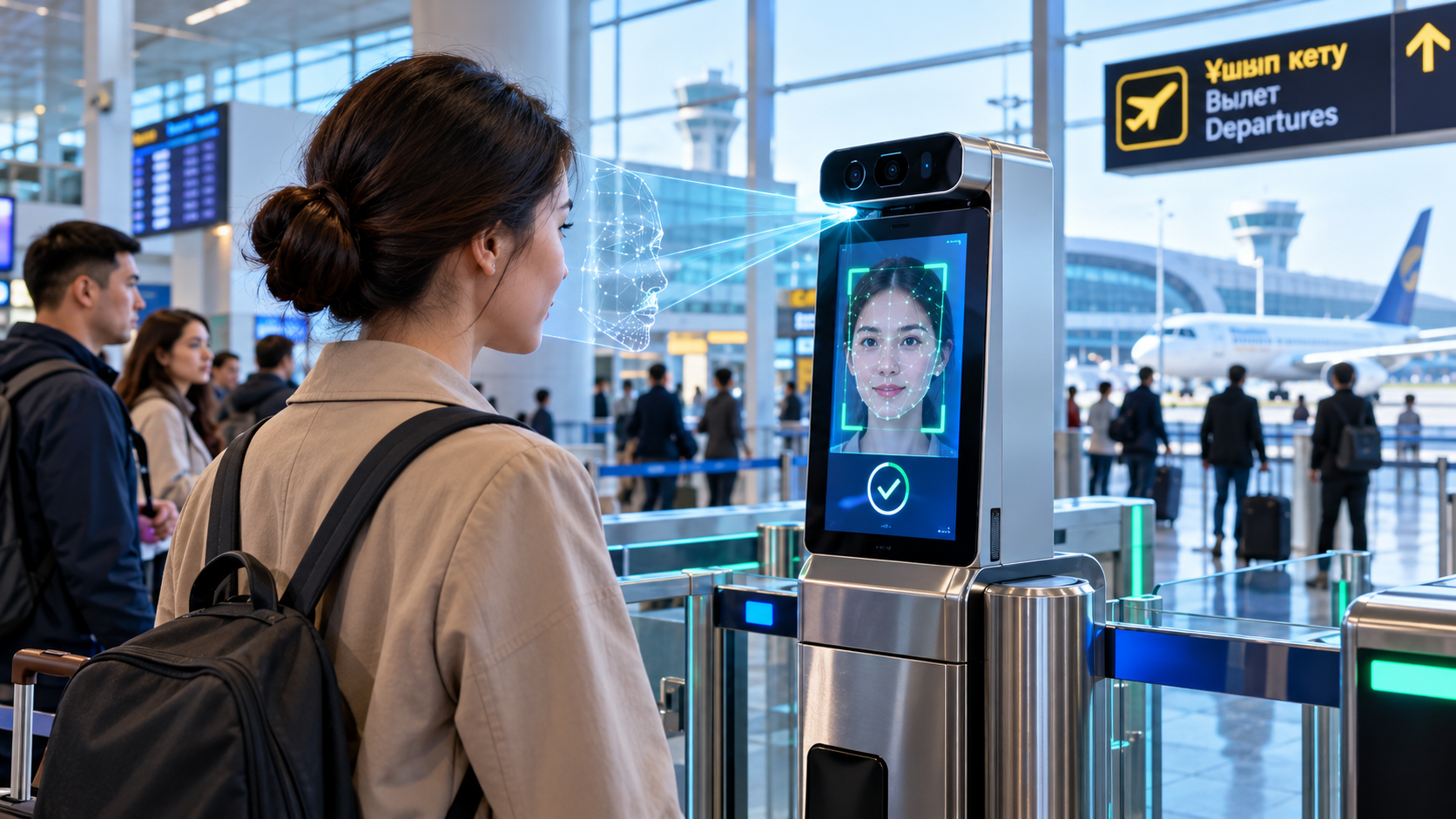 Astana airport to launch AI-powered biometric passenger screening