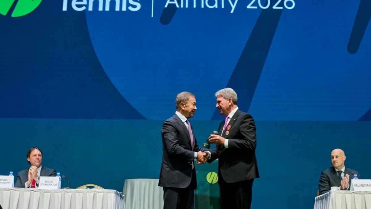 Глава World Tennis поблагодарил Казахстан за проведение ассамблеи в Алматы