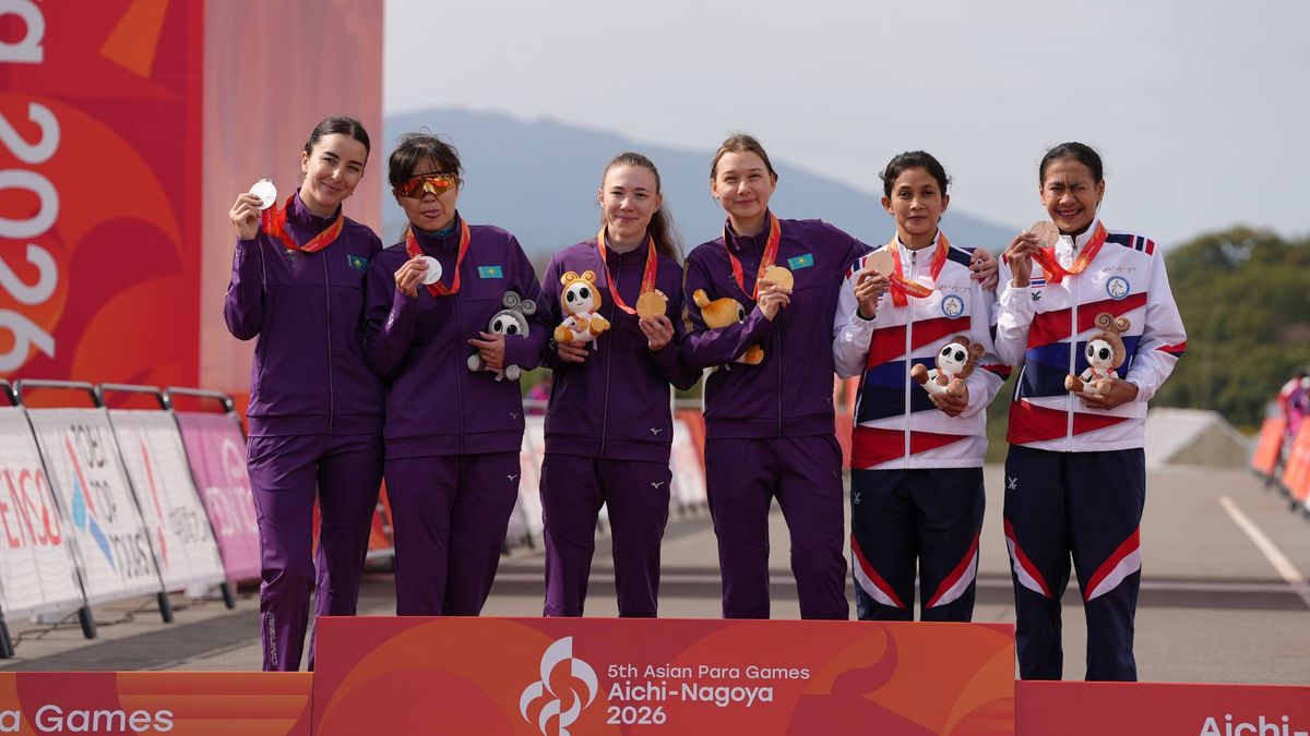 Kazakh Para-cyclists Win Two Golds and Two Silvers at Asian Para Games