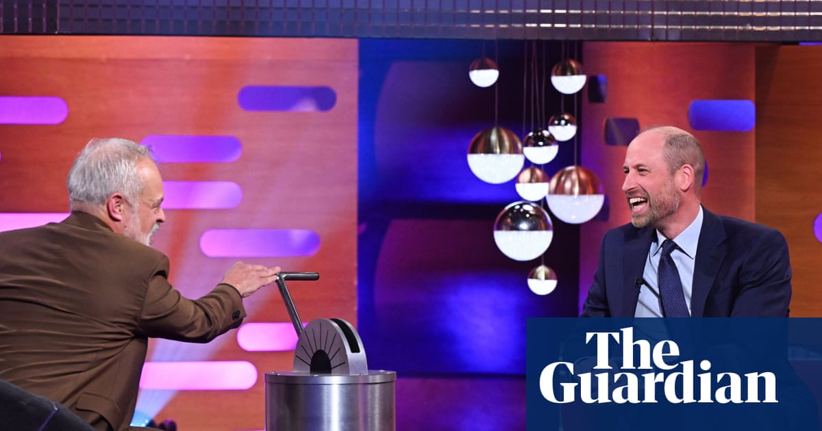 Prens William, Graham Norton Show'da sürpriz bir şekilde ortaya çıktı