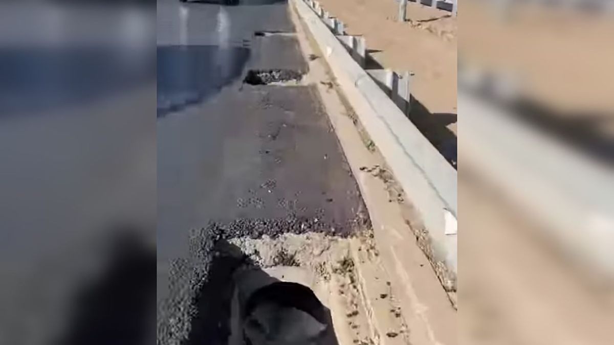 Drivers warned of dangerous potholes on Saina Street in Almaty after new asphalt laid